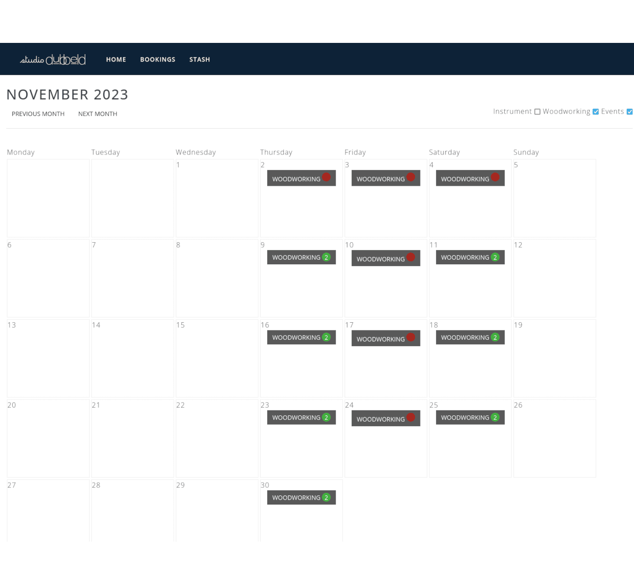 Booking System